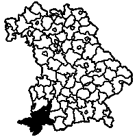 Landkreise: Kempten Stadt, Lindau (Bodensee), Oberallgäu, Ostallgäu